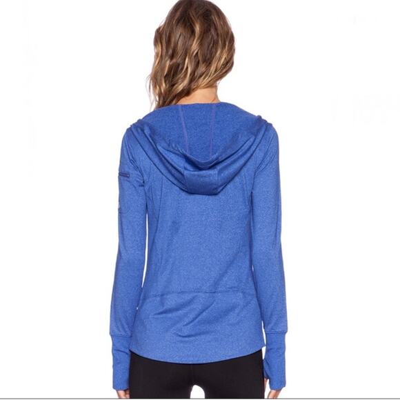 Alo Yoga Protector Hooded Lightweight Full Zip Jacket - Picture 2 of 7